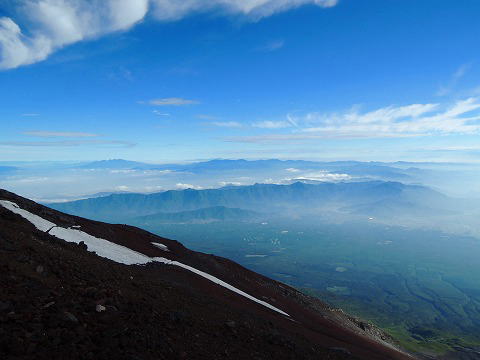 富士山からの眺望